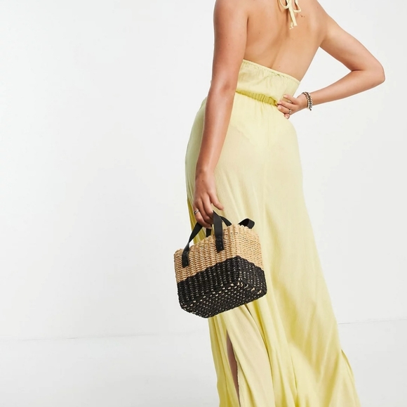 Light Yellow ASOS Dress - Picture 4 of 4